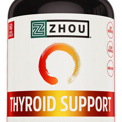 Suplemento Zhou Thyroid Support Complex 60 Cápsulas