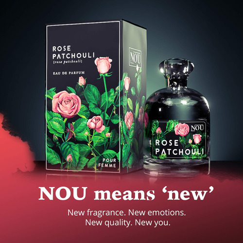 Perfume Nou Rose E Patchouli Edp 50ml Para Mulheres - Imagem 7