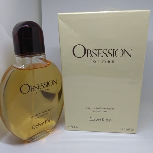 Calvin Klein Obsession for Men Tradicional EDT 125ml para masculino - Imagem 5