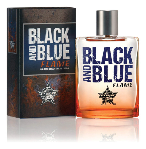 Cologne Tru Western Pbr Black And Blue Flame Para Homens 100