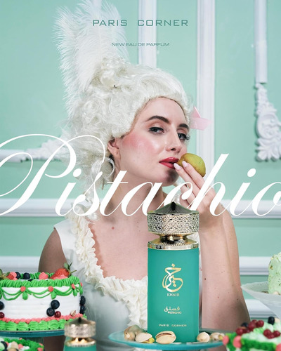 Perfume Paris Corner Pistachio Khair Eau De Parfum 100ml - Imagem 6