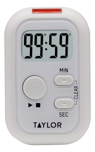 Timer Taylor Precision Products Multi-alert Digital White