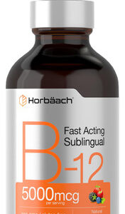 Suplemento Horbaach B-12 5000mcg Líquido Sublingual 120ml