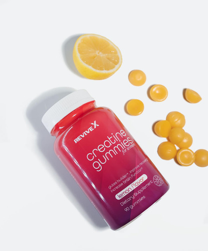 Suplemento Revive X Glute Gummies Creatina 3g Para Mulheres - Imagem 7