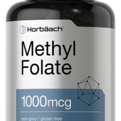 Suplemento Horbäach Metil Folato 1000mcg 200 Cápsulas
