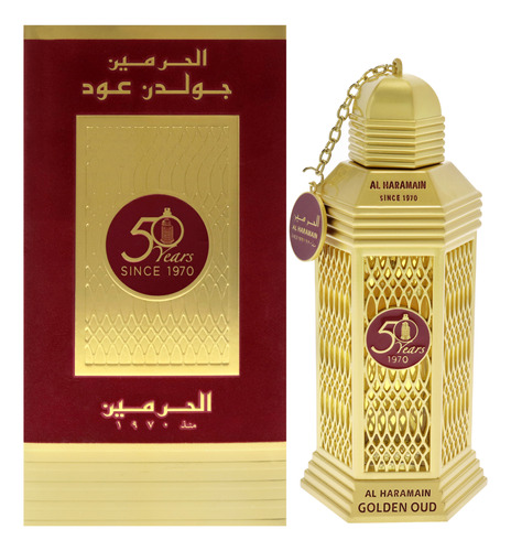 Perfume Al Haramain Golden Oud Eau De Parfum 100ml Para Mulheres
