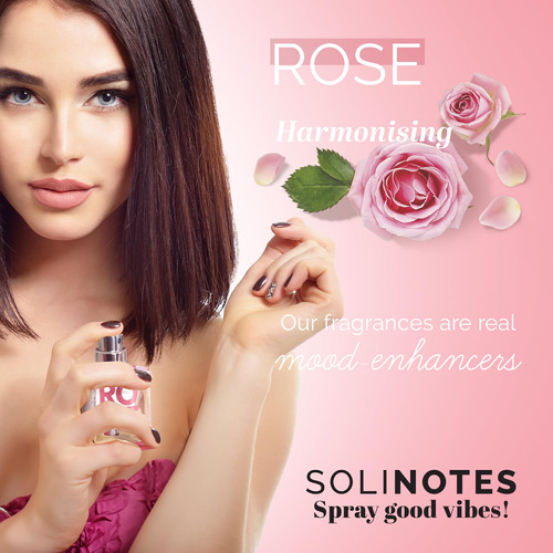 Perfume Solinotes Rose Eau De Parfum 50ml Para Mulheres - Imagem 4