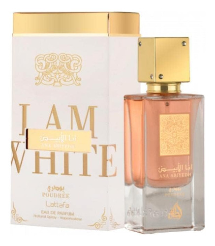 Perfume Lattafa Ana Abiyedh Poudree 2.04 Eau De Parfum 60ml - Imagem 2