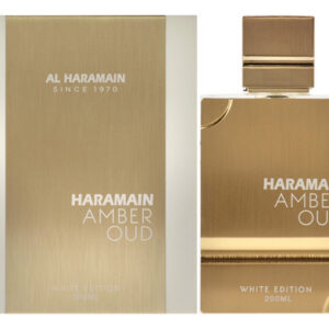 Perfume Al Haramain Amber Oud White Edition 200ml Eau De Par