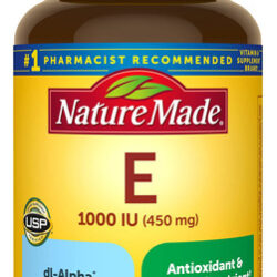 Suplemento De Vitamina E Feito Na Natureza 450 Mg (1000 Ui)
