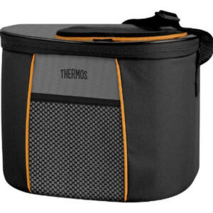 Bolsa Térmica Thermos Element 5 Para 12 Latas Preta/laranja