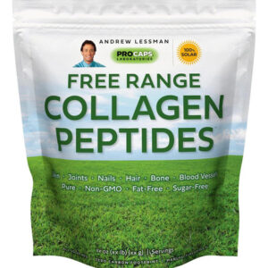 Andrew Lessman Free Range Colágeno Peptídeos Em Pó 120 Porçõ