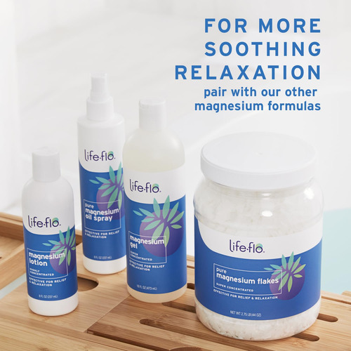 Spray Esportivo De Óleo De Magnésio Life-flo 240 Ml Com Arni - Imagem 6