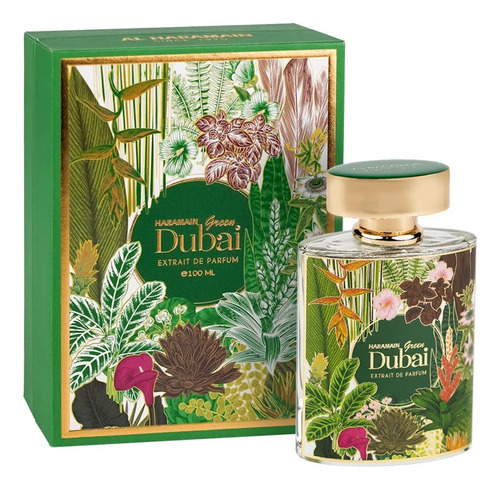 Perfume Al Haramain Green Dubai Unissex 100ml Edp Spray