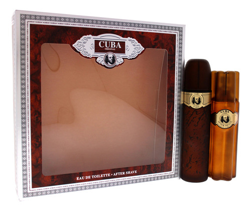 Conjunto De Presente Perfume Cuba Cuba Gold Para Homens 100 - Imagem 3