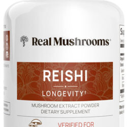Suplemento Real Mushrooms Reishi Em Cápsulas 90 Cápsulas