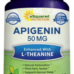 Suplemento Asquared Nutrition Apigenina 50 Mg E L-teanina 20