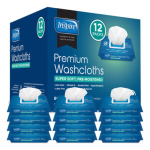 Toalhetes Úmidos Inspire Para Adultos, Panos De Lavagem Para