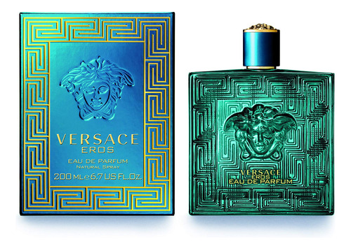 Perfume Versace Eros Eau De Parfum 200ml Para Homens