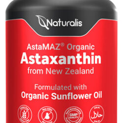 Suplemento Naturalis New Zealand Astaxantina 12 Mg 60 Cápsul