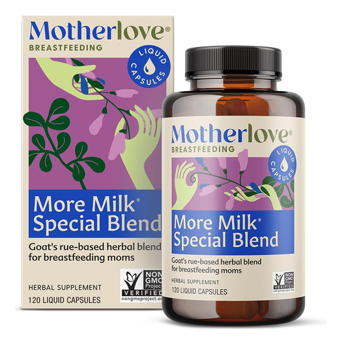 Suplemento De Ervas Para Lactação Motherlove More Milk 120 C