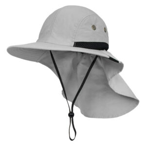 Sun Cube Sun Hat For Men, Wide Brim Fishing Hat Neck Flap...