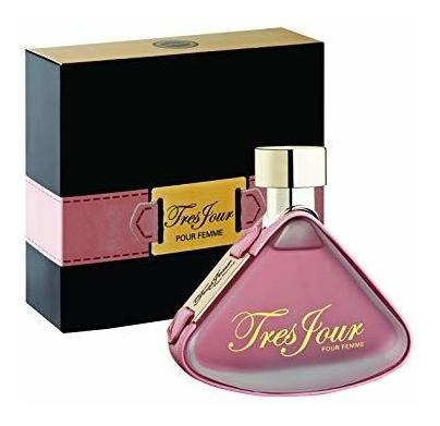 Eau De Parfume Armaf Tres Jour Para Mulheres 3,4 Onças, Rosa - Imagem 5