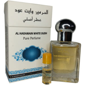Perfume Roll-on Concentrado Al Haramain White Oudh 15 Ml