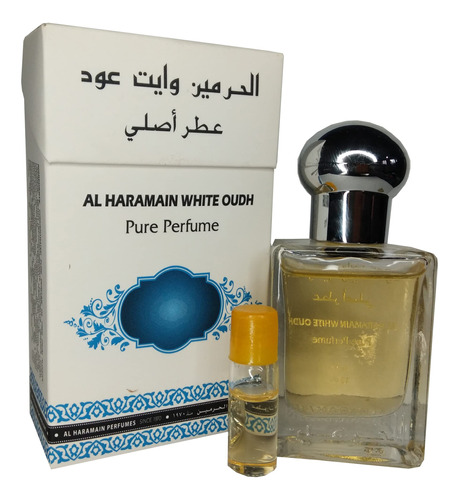 Perfume Roll-on Concentrado Al Haramain White Oudh 15 Ml