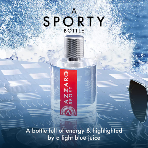 Perfume Azzaro Sport Eau De Toilette 100ml Para Homens - Imagem 4