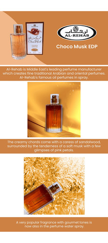 Perfume Al-rehab Choco Musk Eau De Spray 50ml (6 Pack) - Imagem 4