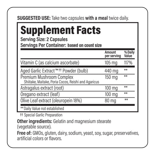 Suplemento Kyolic Aged Alho Extract Formula 103 300 Caps - Imagem 4