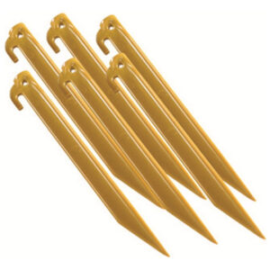 Estacas De Tenda Coleman Abs De 9 Polegadas (pacote Com 6)