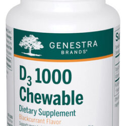 Suplemento De Vitamina D Genestra Brands D3 1000 Chewable