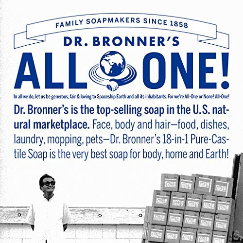Dr. Bronners - Sabonete Líquido Puro De Castela (sem Perfume - Imagem 5
