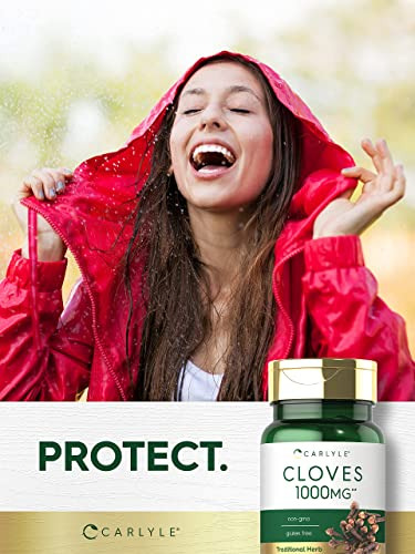 Suplemento Carlyle Cloves 1000 Mg 100 Cápsulas De Glúten Não - Imagem 6