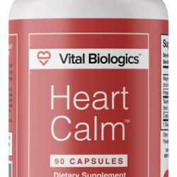Suplemento Vital Biologics Heart Calm 90 Cápsulas