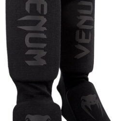 Caneleiras Venum Kontact Preto/preto, Tamanho Único