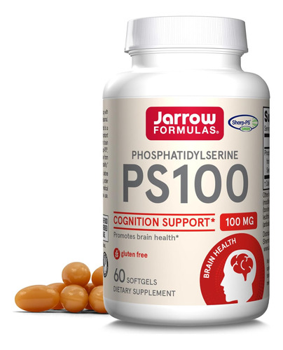Jarrow Formulas Ps100 Fosfatidilserina 100 Mg, Suplemento Di