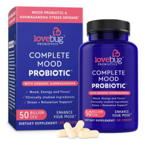 Suplemento Lovebug Complete Mood Probiotic 30 Cápsulas