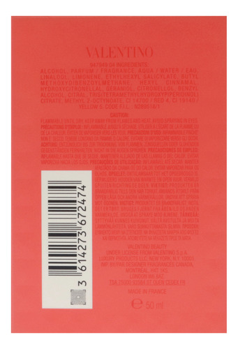 Perfume Valentino Donna Nascido Em Roma Coral Fantasy Edp 50ml - Imagem 6