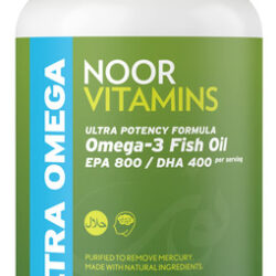 Óleo De Peixe Noorvitamins Ultra Omega-3 2000 Mg W/ 800 Mg E