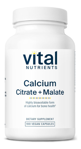 Suplemento De Nutrientes Vitais De Cálcio (citrato/malato) 1