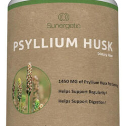 Suplemento Premium De Fibra De Casca De Psyllium 1450mg, 240