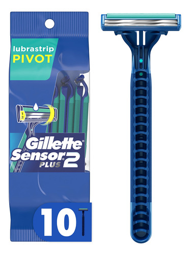 Lâminas De Barbear Descartáveis Gillette Sensor2 Plus Pivoti