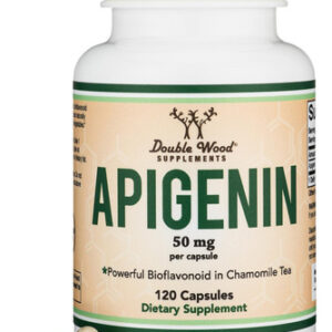 Suplemento De Apigenina De Madeira Dupla 50 Mg/cápsula, 120