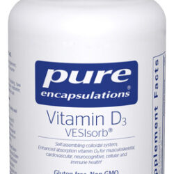 Suplemento De Encapsulamentos Puros De Vitamina D3 Vesisorb