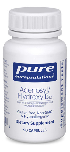 Suplemento De Encapsulamentos Puros De Adenosil/hidroxi B12