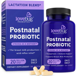 Suplemento Lovebug Postnatal 30 Cápsulas De Apoio Ao Leite M