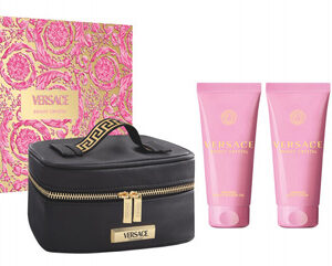 Conjunto De Perfumes Versace Bright Crystal Eau De Toilette 90 Ml X 3